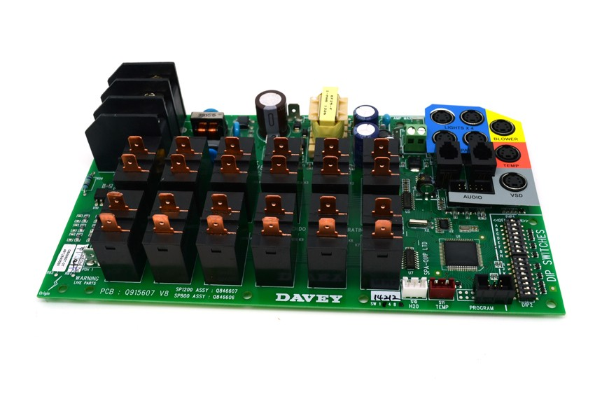 Davey SpaQuip Spa Power 1200 PCB Circuit Board - SP1200 – Heater and Spa  Parts